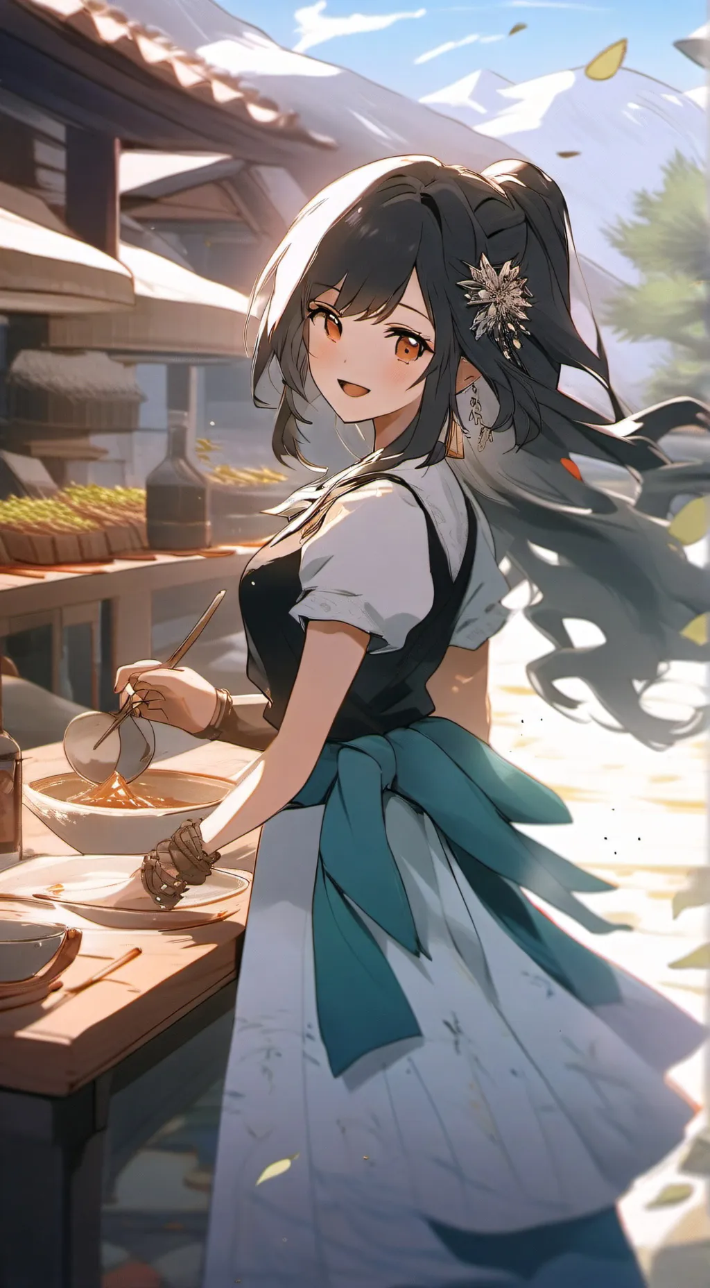 ai character: Ana Maria background