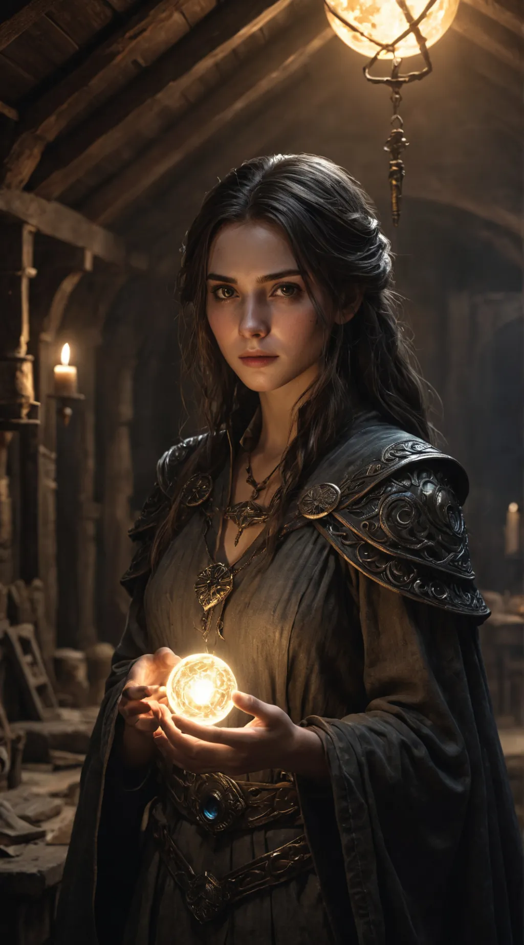 ai character: EleonoraViltaria  background