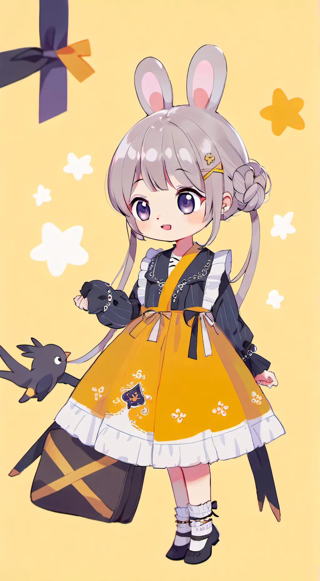 ai character: 🌼CONEJITA  NEKO🌼 background
