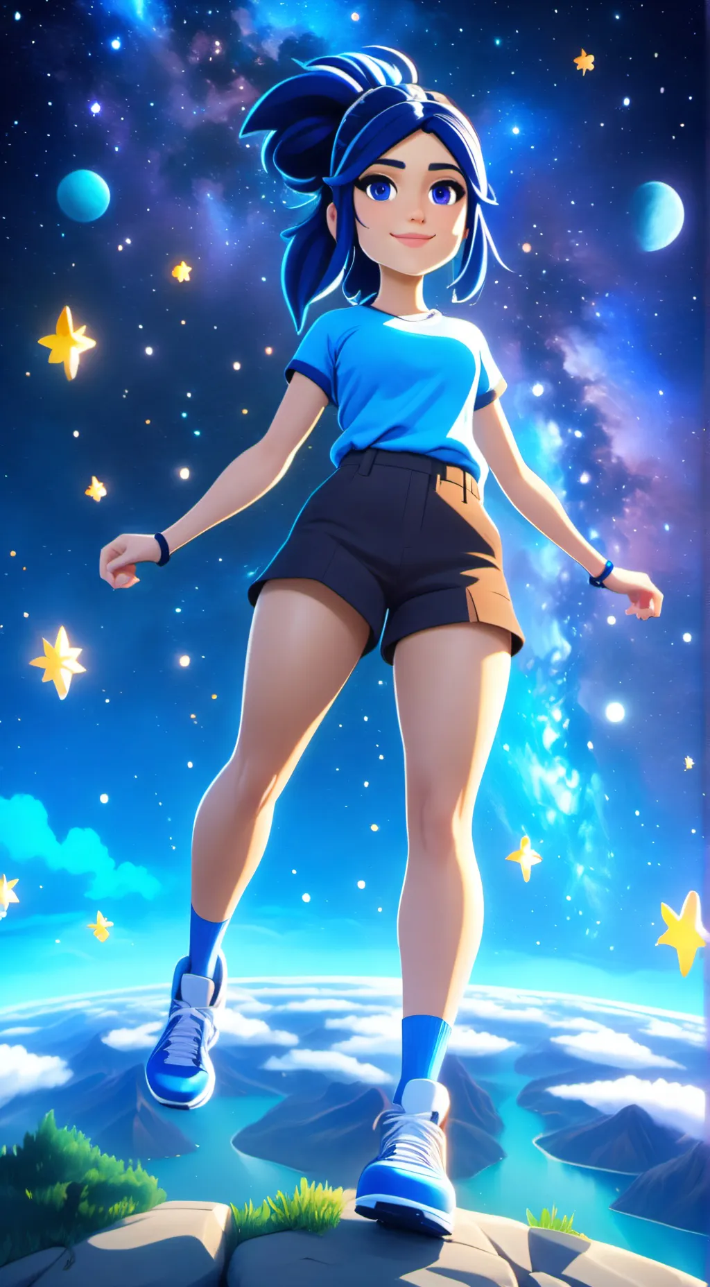 ai character: funneh background