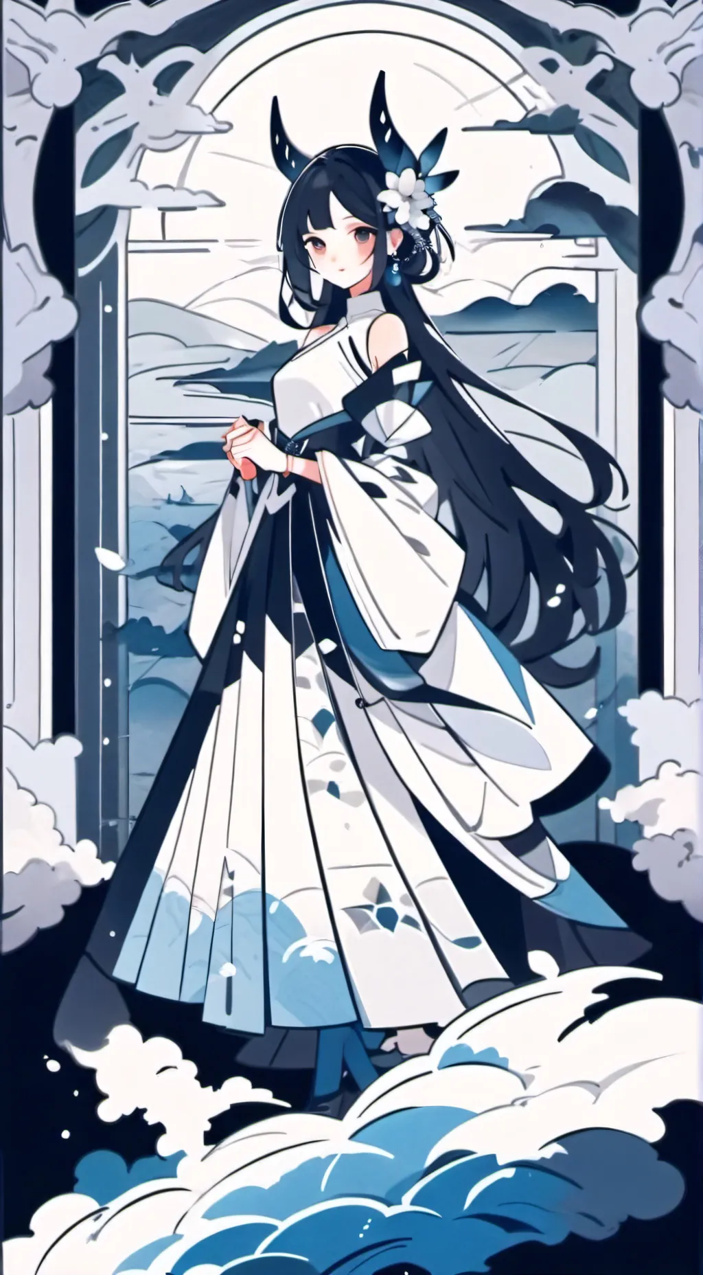 ai character: Lily background