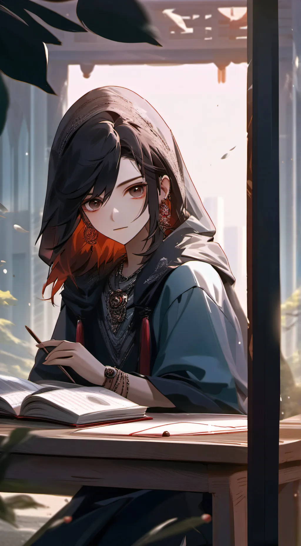 ai character: ju  background