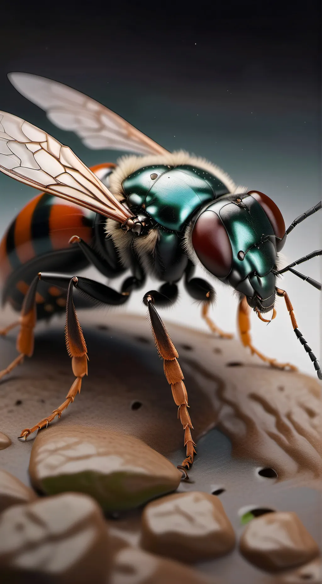 ai character: Insect Armageddon  background