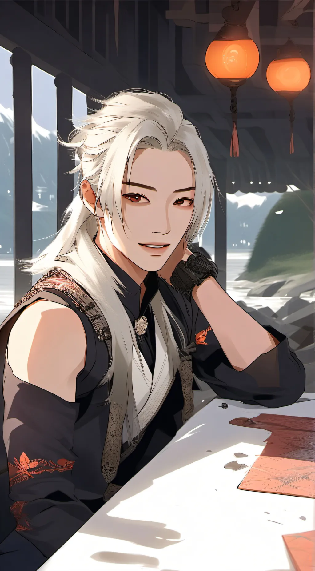 ai character: akayuita background