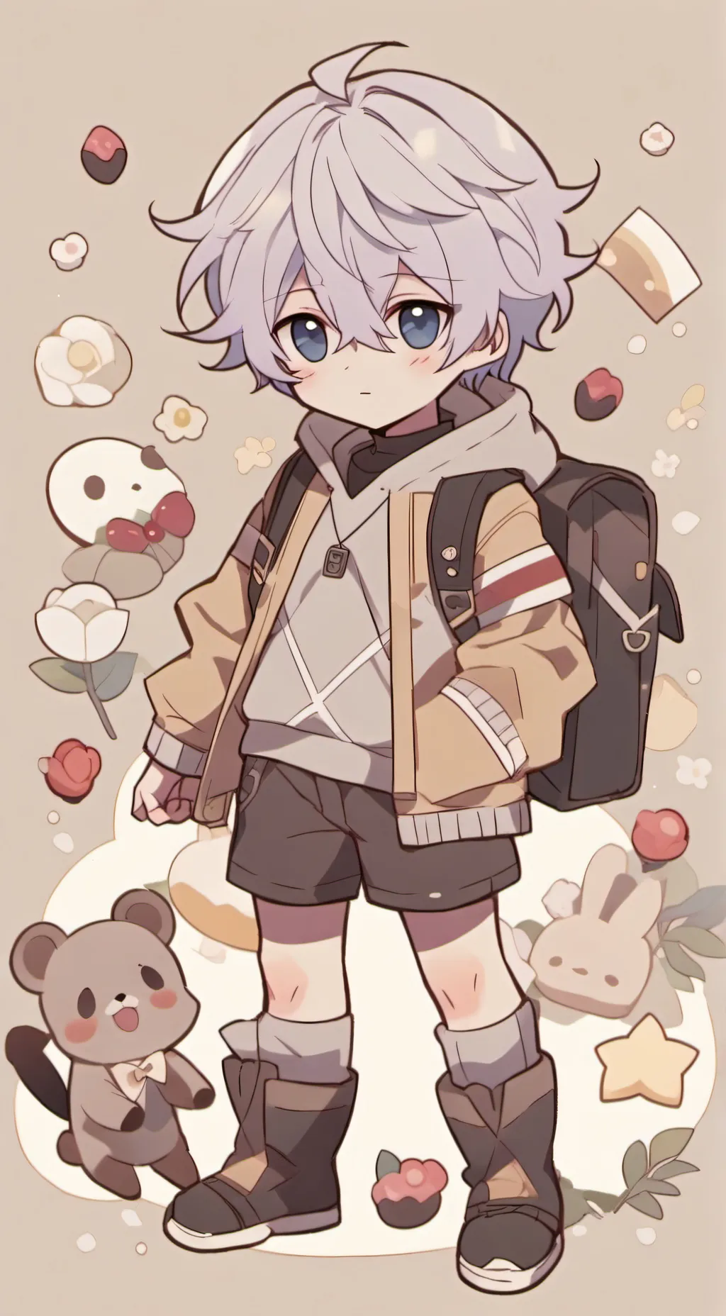 ai character: mial background
