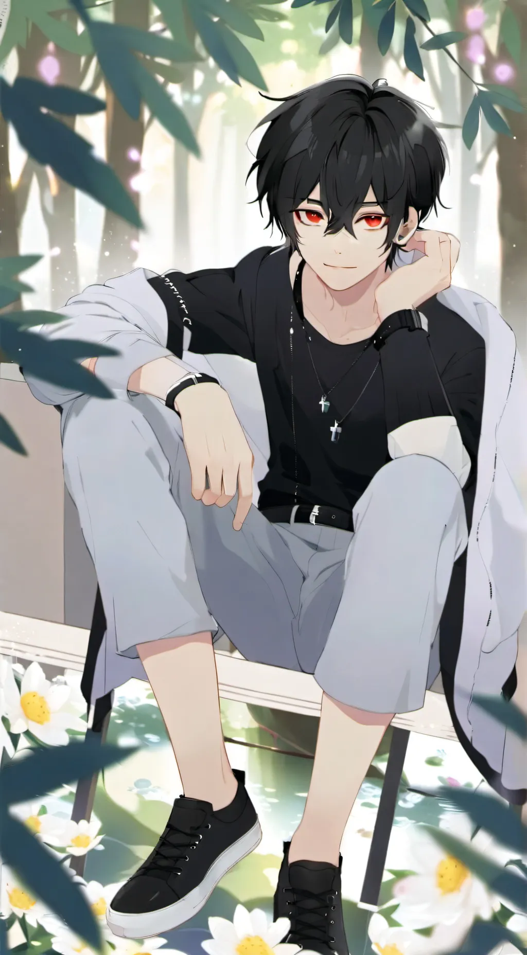 ai character: 😈Luke😈 background