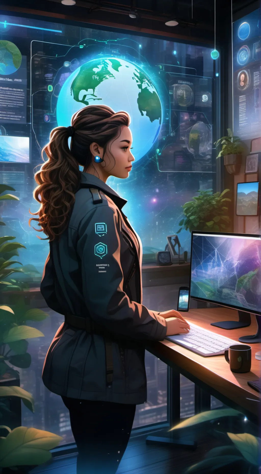 ai character: Diversity Tycoon:  background