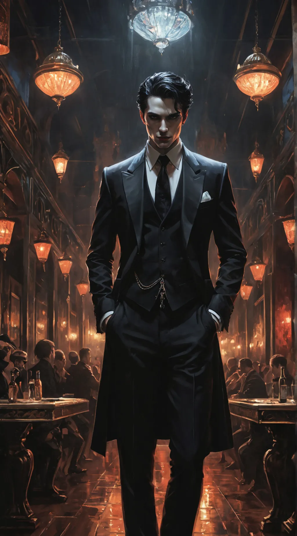 ai character: Lucien background