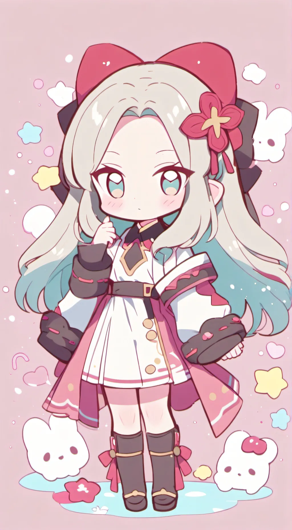 ai character: Lulu  background