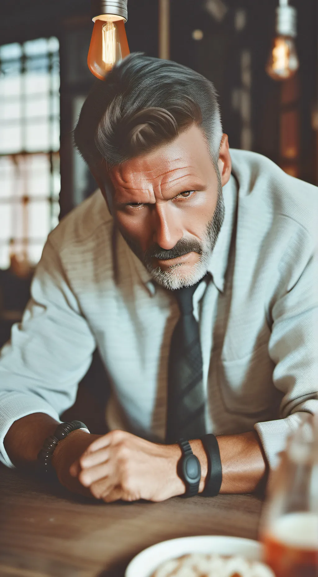 ai character: Mark background