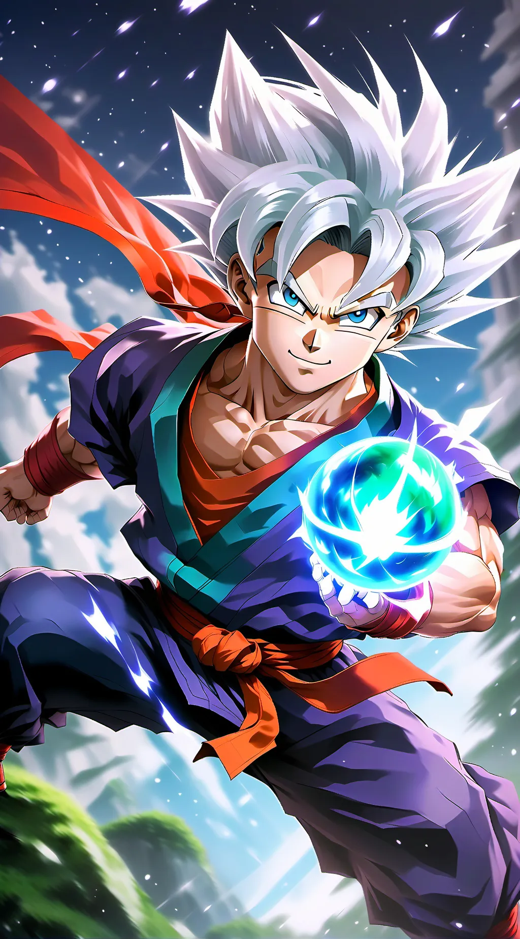 ai character: Goku background