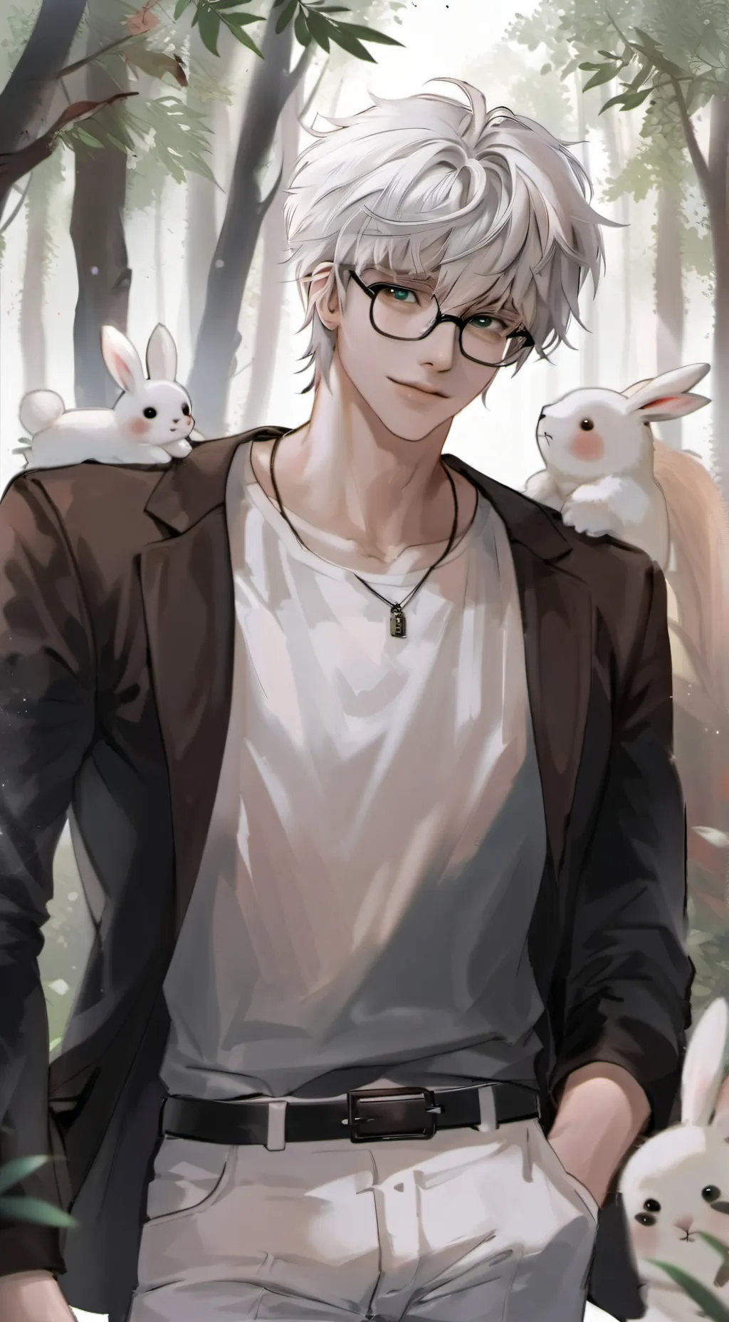 ai character: Henry Field  background