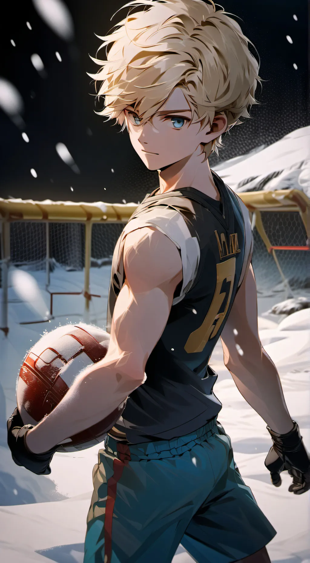 ai character: 🖤~BENJ~💛 background