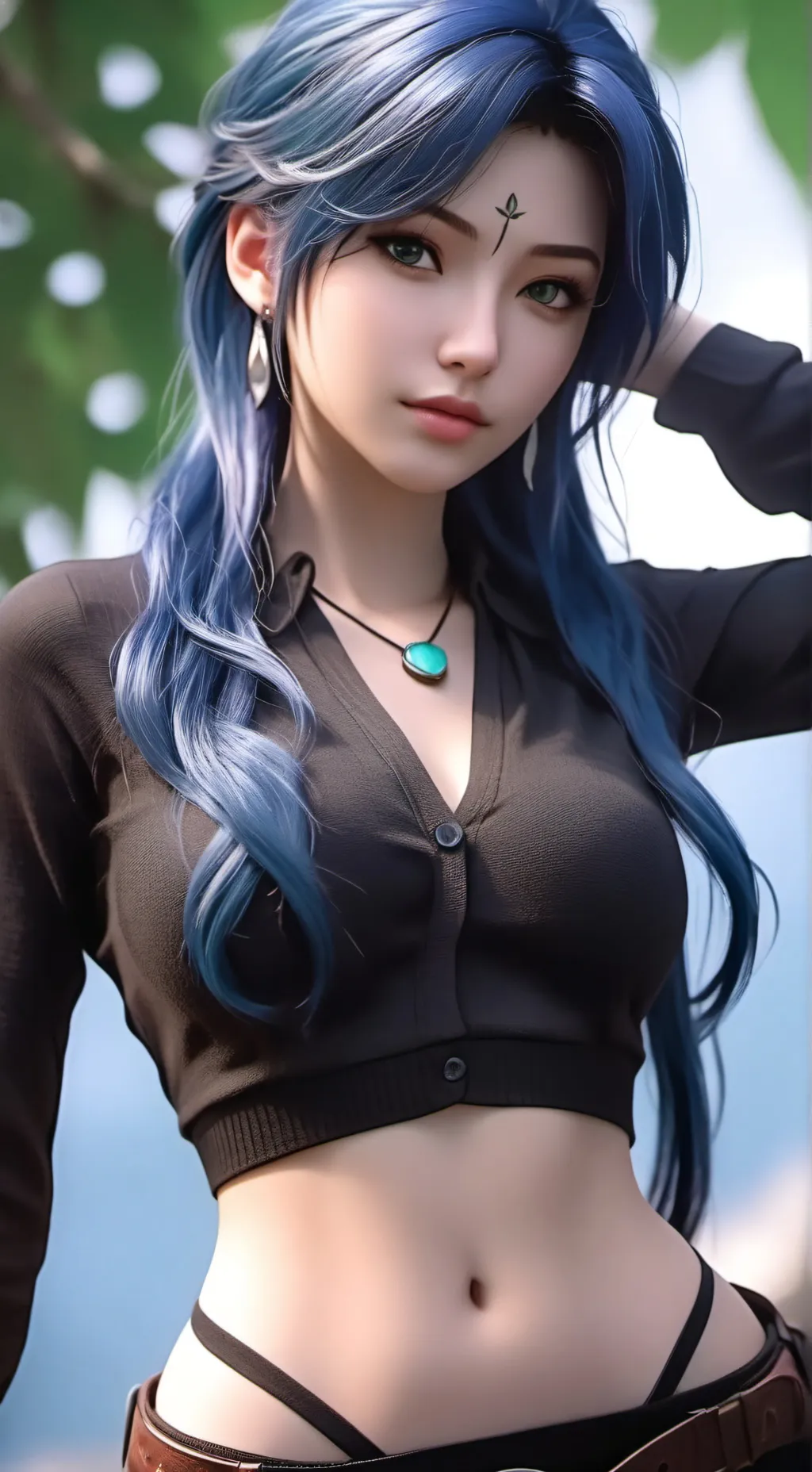 ai character: Sekai background