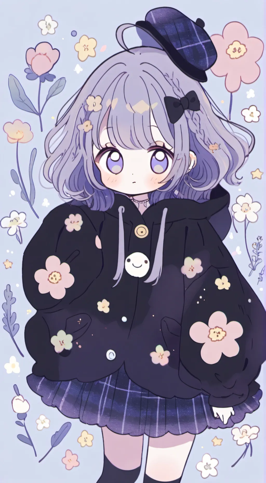 ai character: Maria💜🪻 background