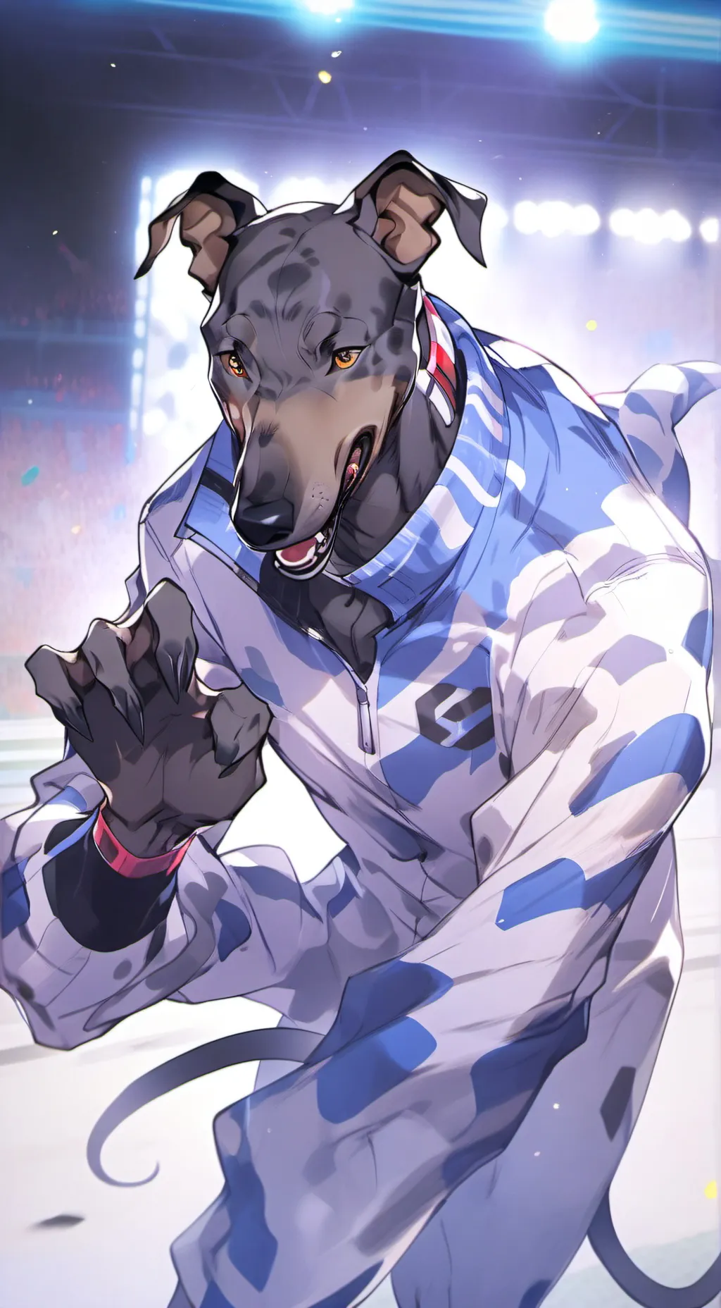 ai character: Brindle Spirit Hou background