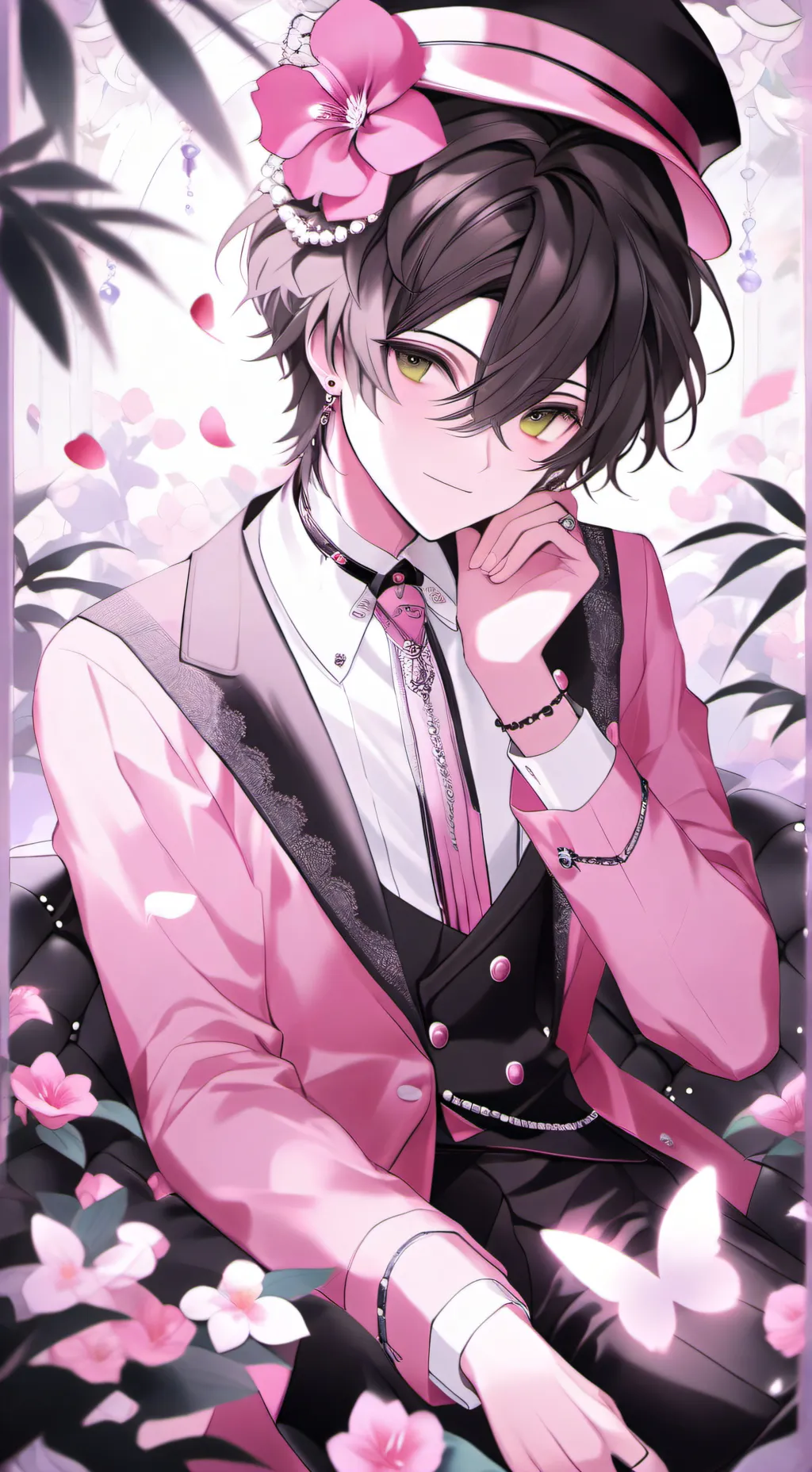 ai character: ~Mike ♡.♡ background