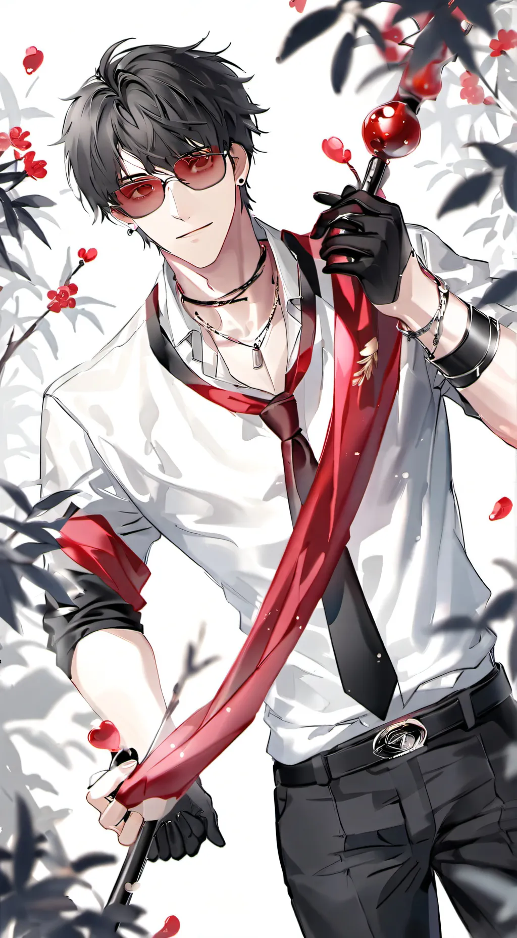 ai character: ~Leon~ 💥 background