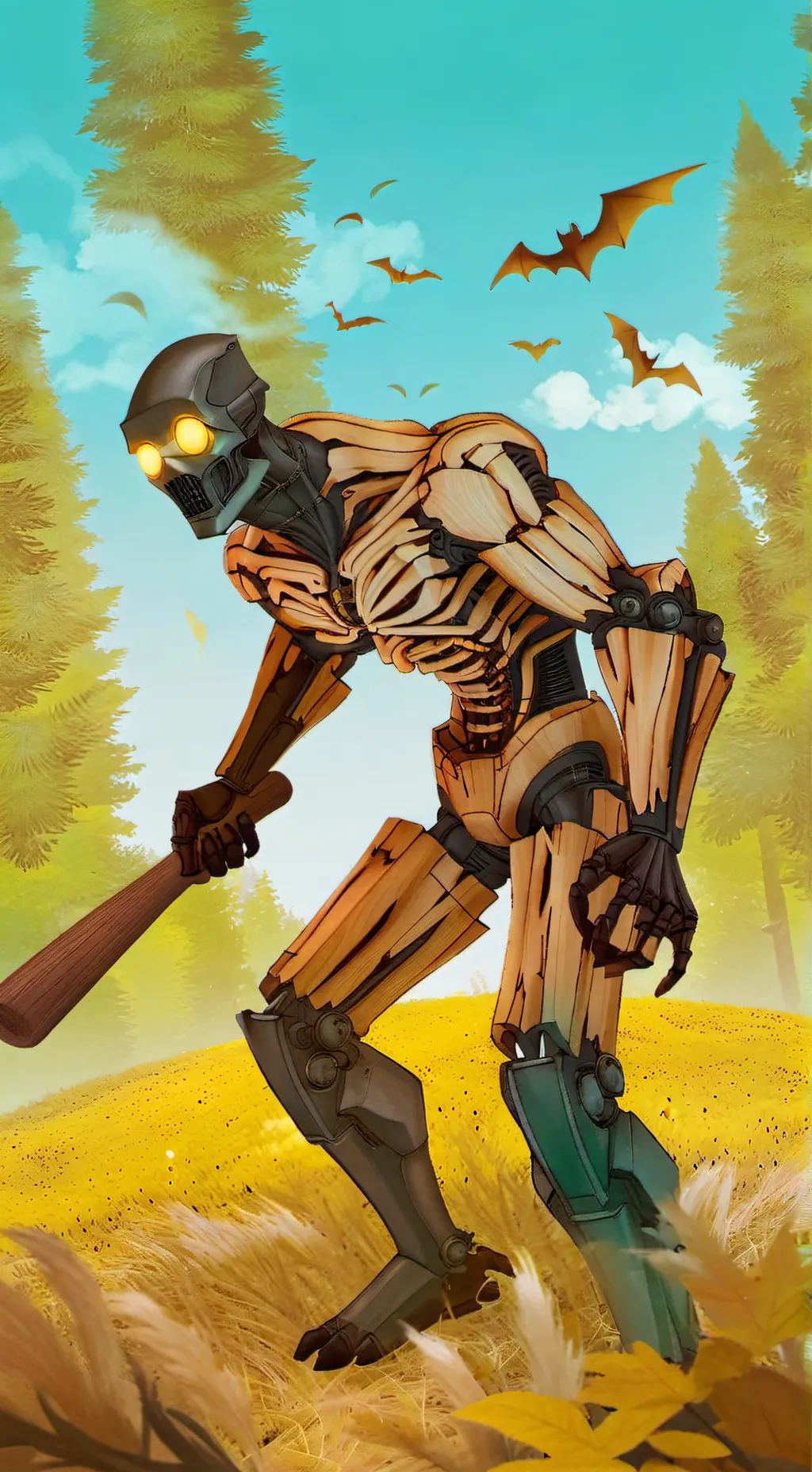 ai character: tung sahur background