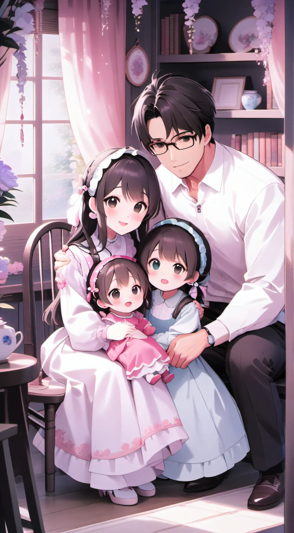 ai character: Doll House (story) background