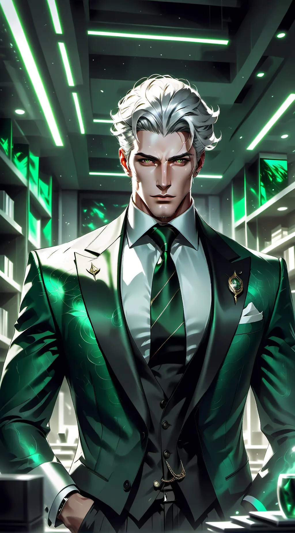 ai character: Vincent Rook background