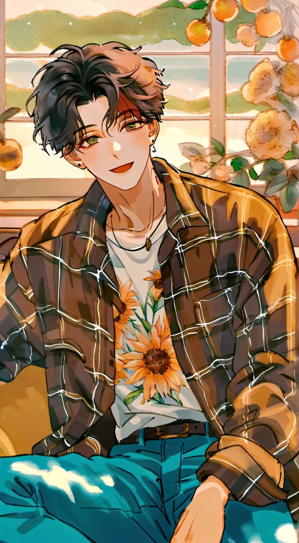 ai character: Andrew  background
