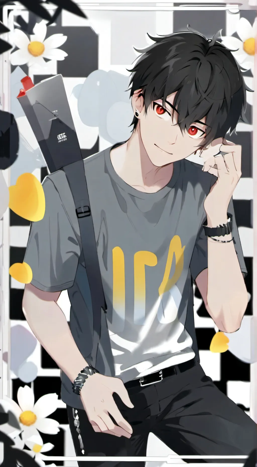 ai character: Nicolas  background