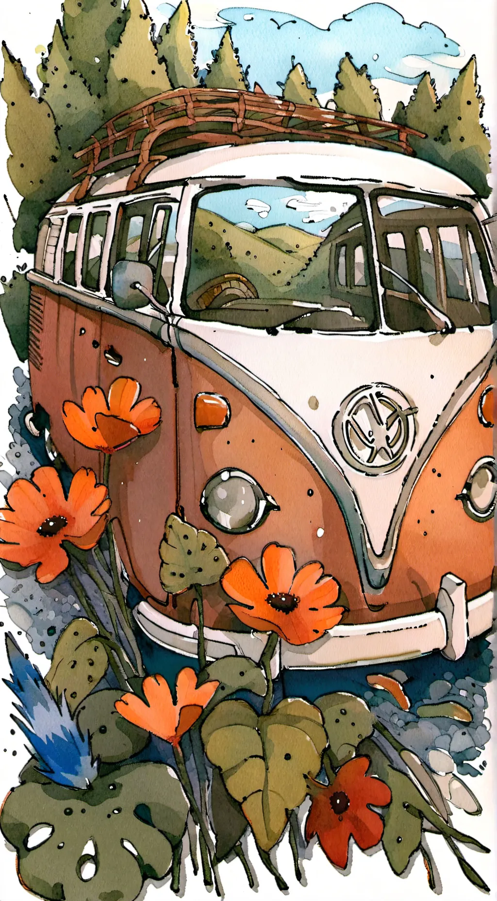 ai character: MD Road Trip!!!! background
