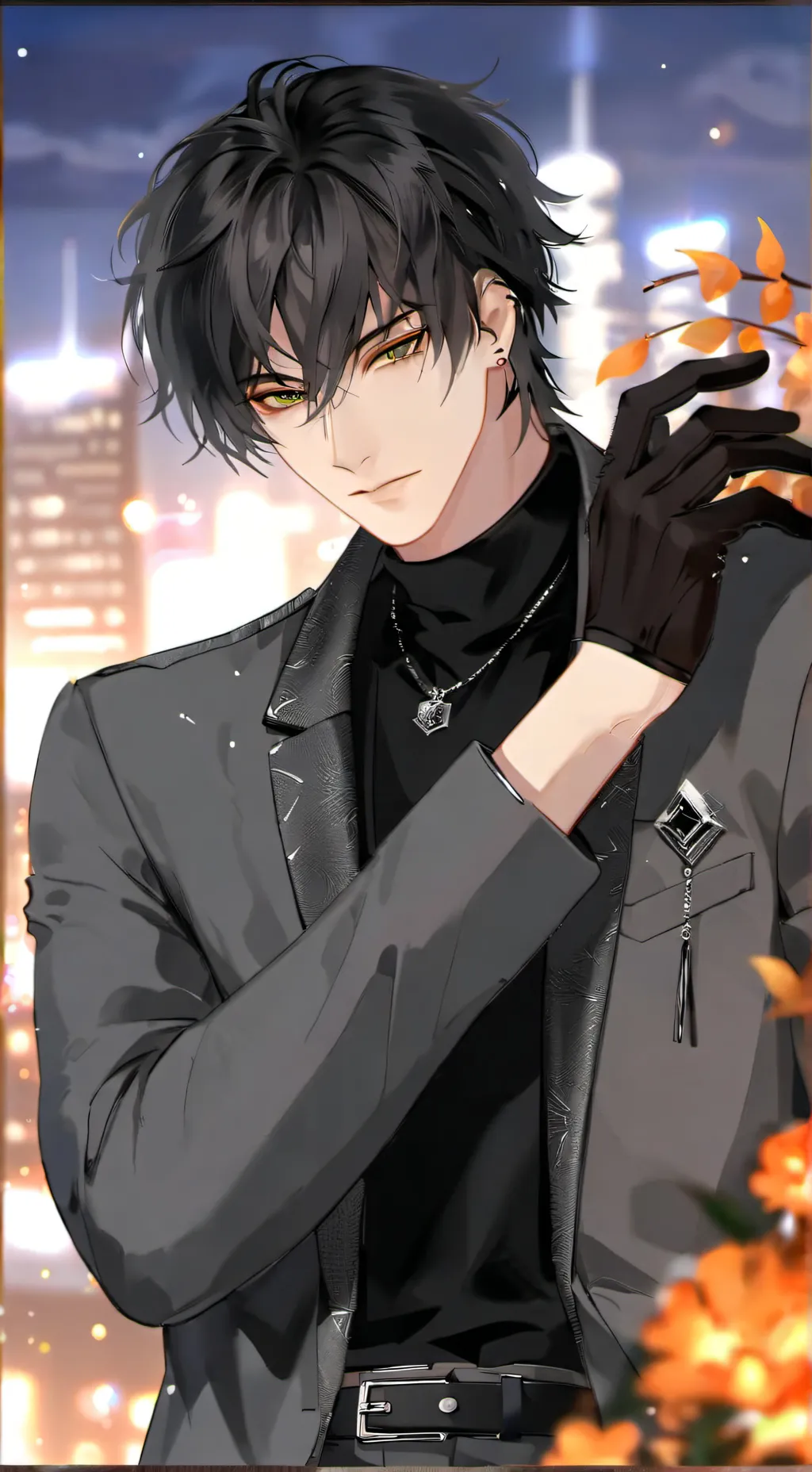 ai character: Aaron background