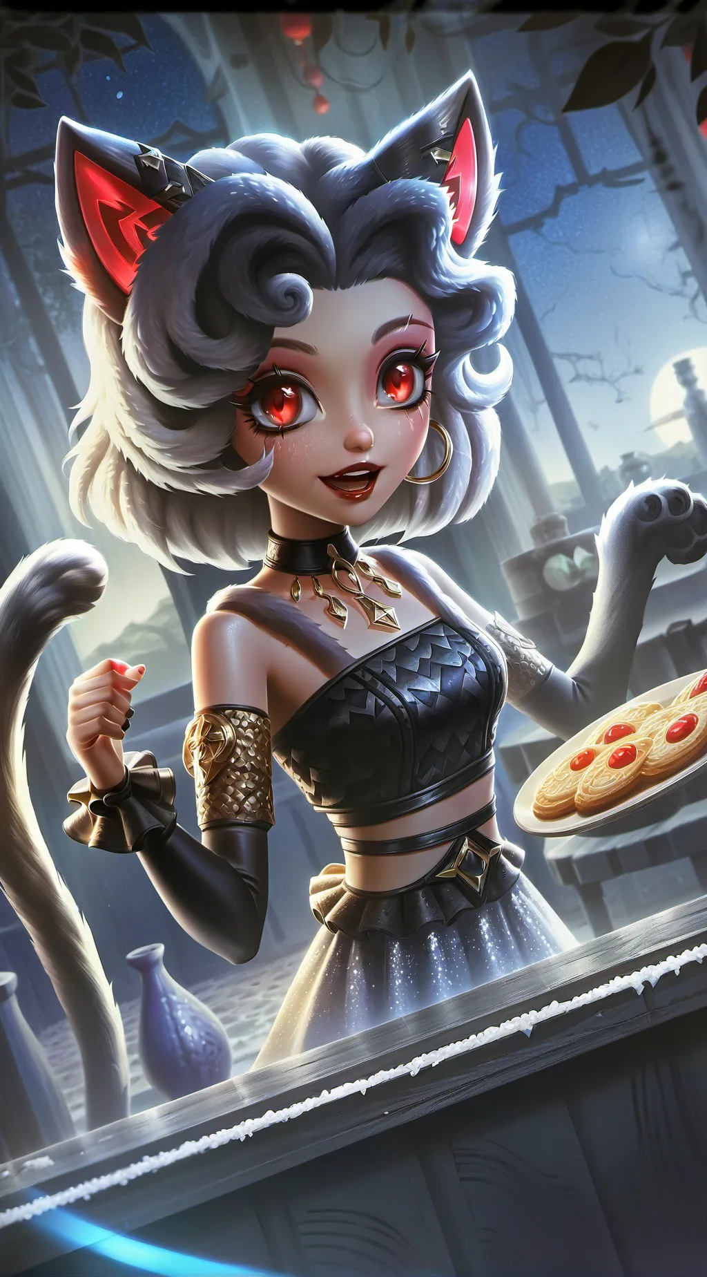 ai character: Midnight Scavenger background