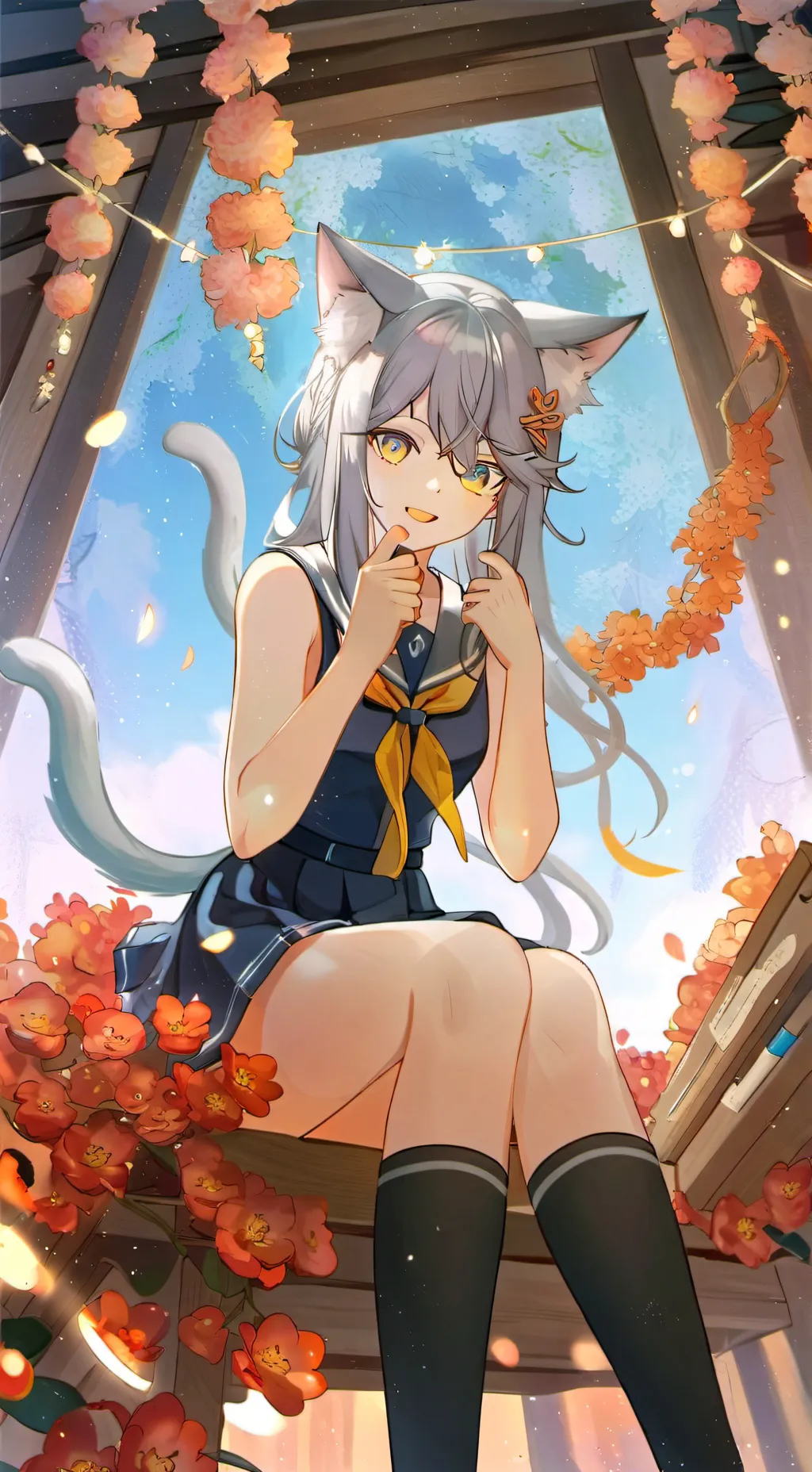ai character: Sindi  background