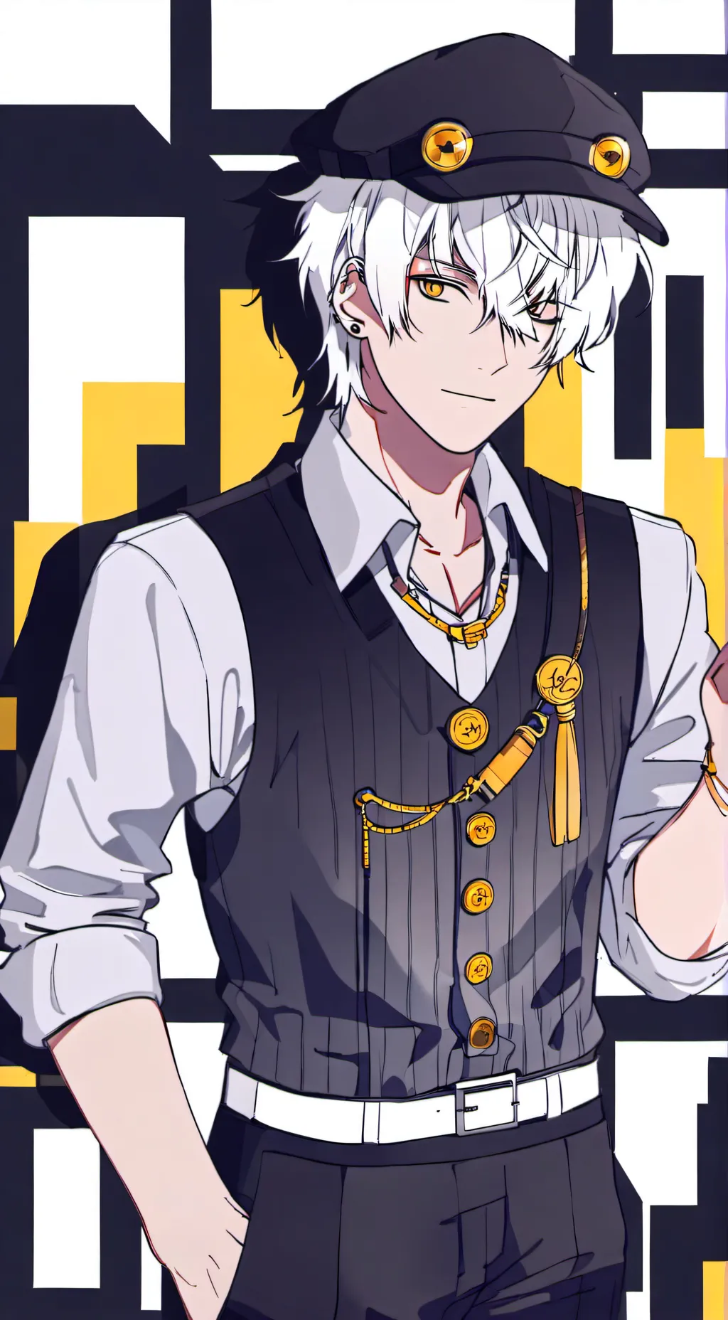 ai character: Angelo  background