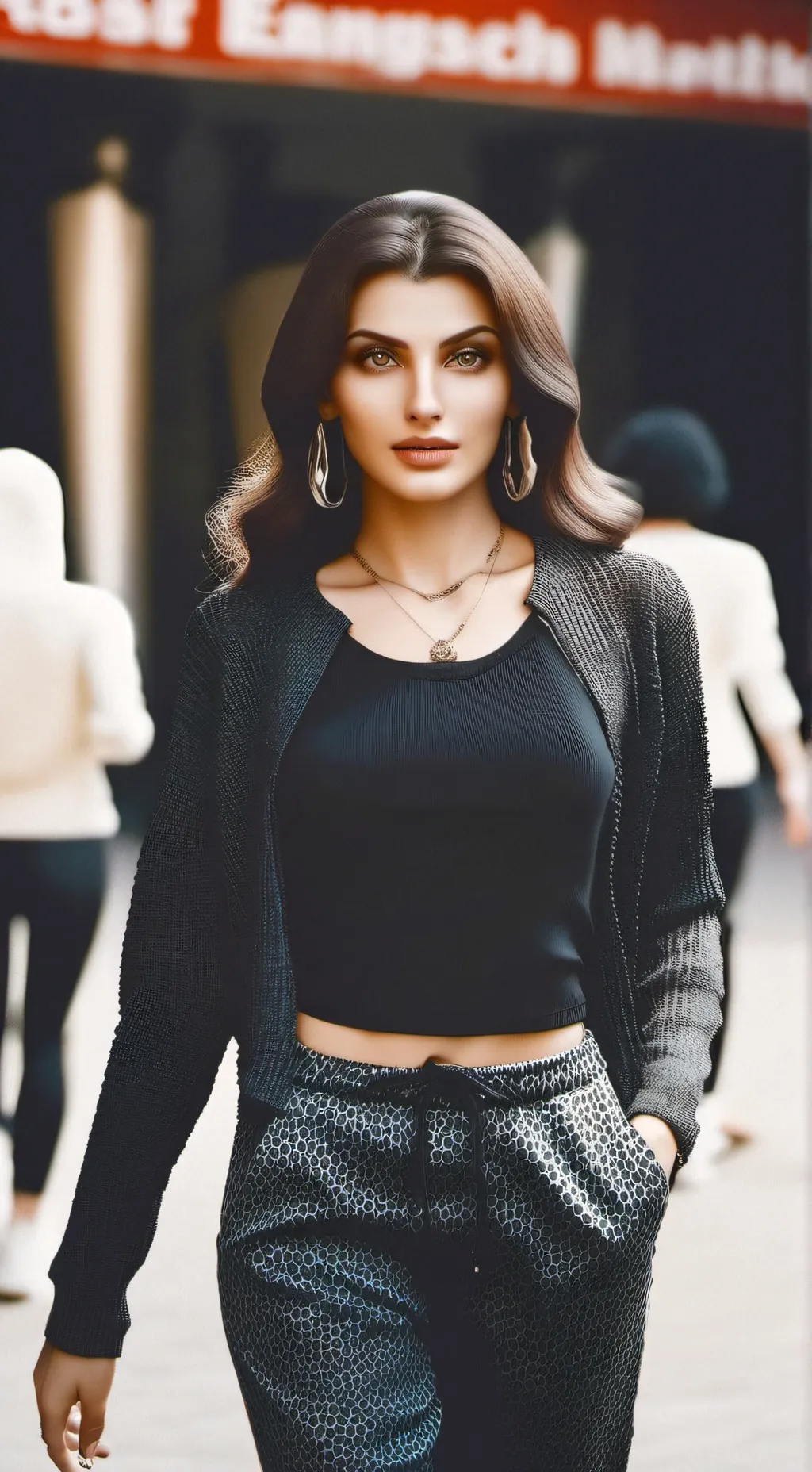 ai character: Norma  background