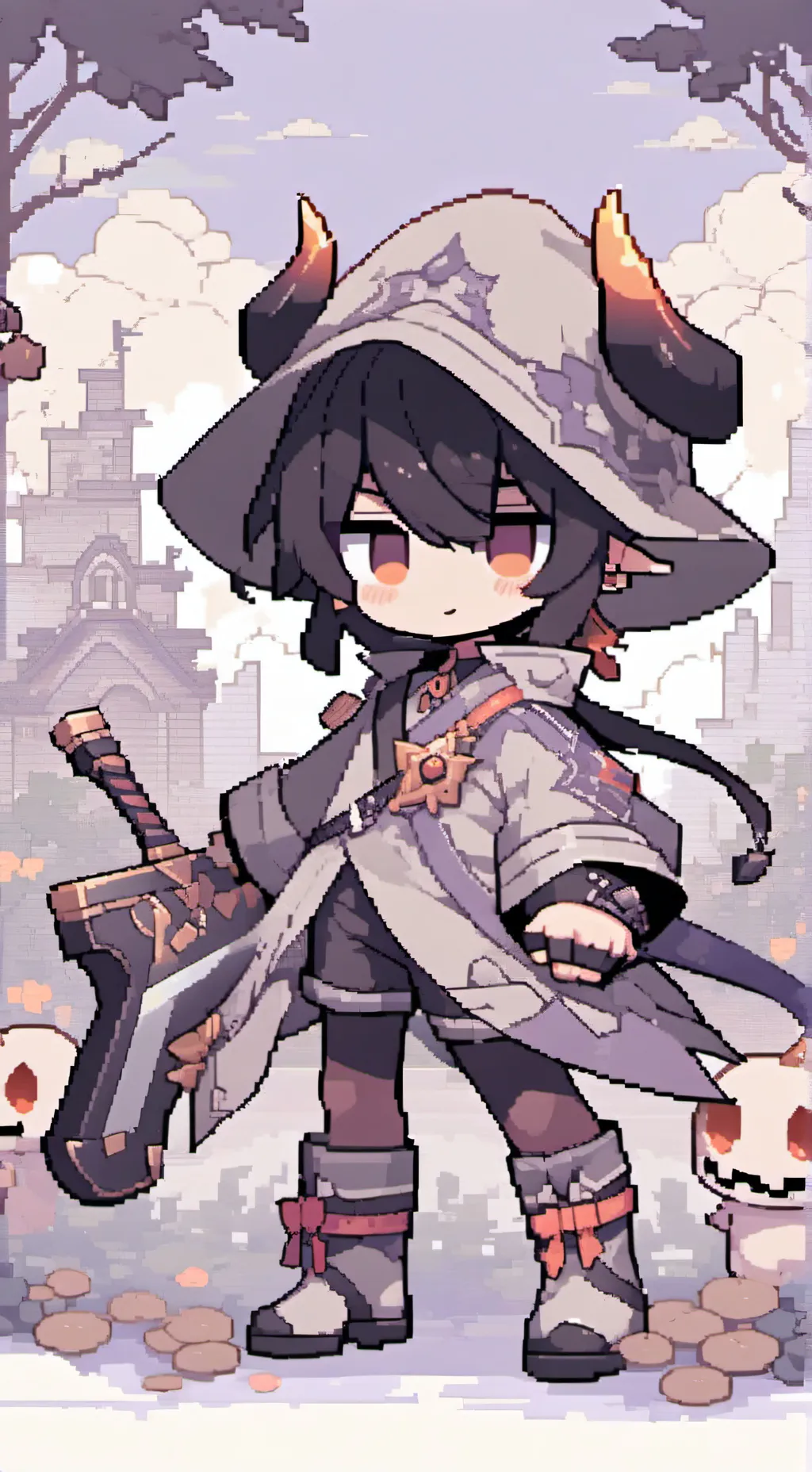 ai character: CR:DH background
