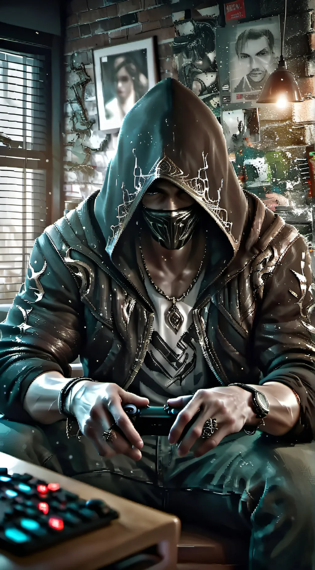 ai character: Shadowstealth background