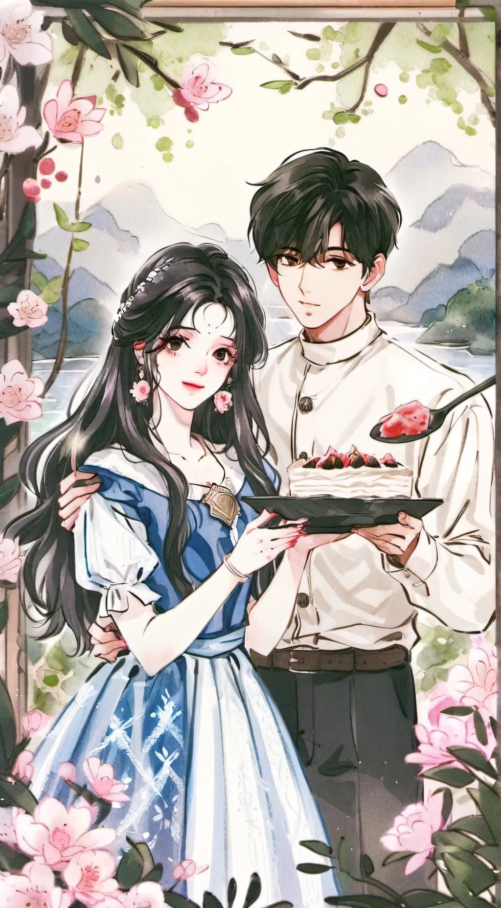ai character: *Amor de fantacia* background