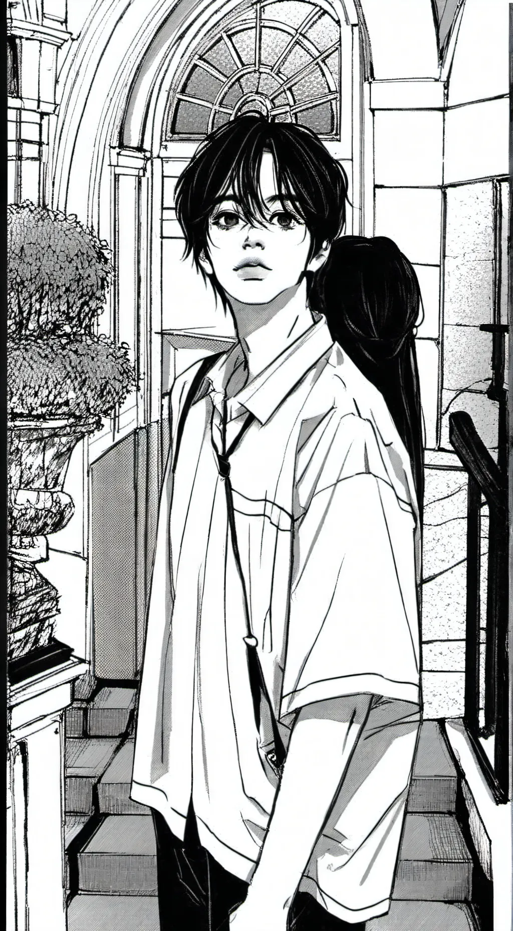 ai character: hyunlix background