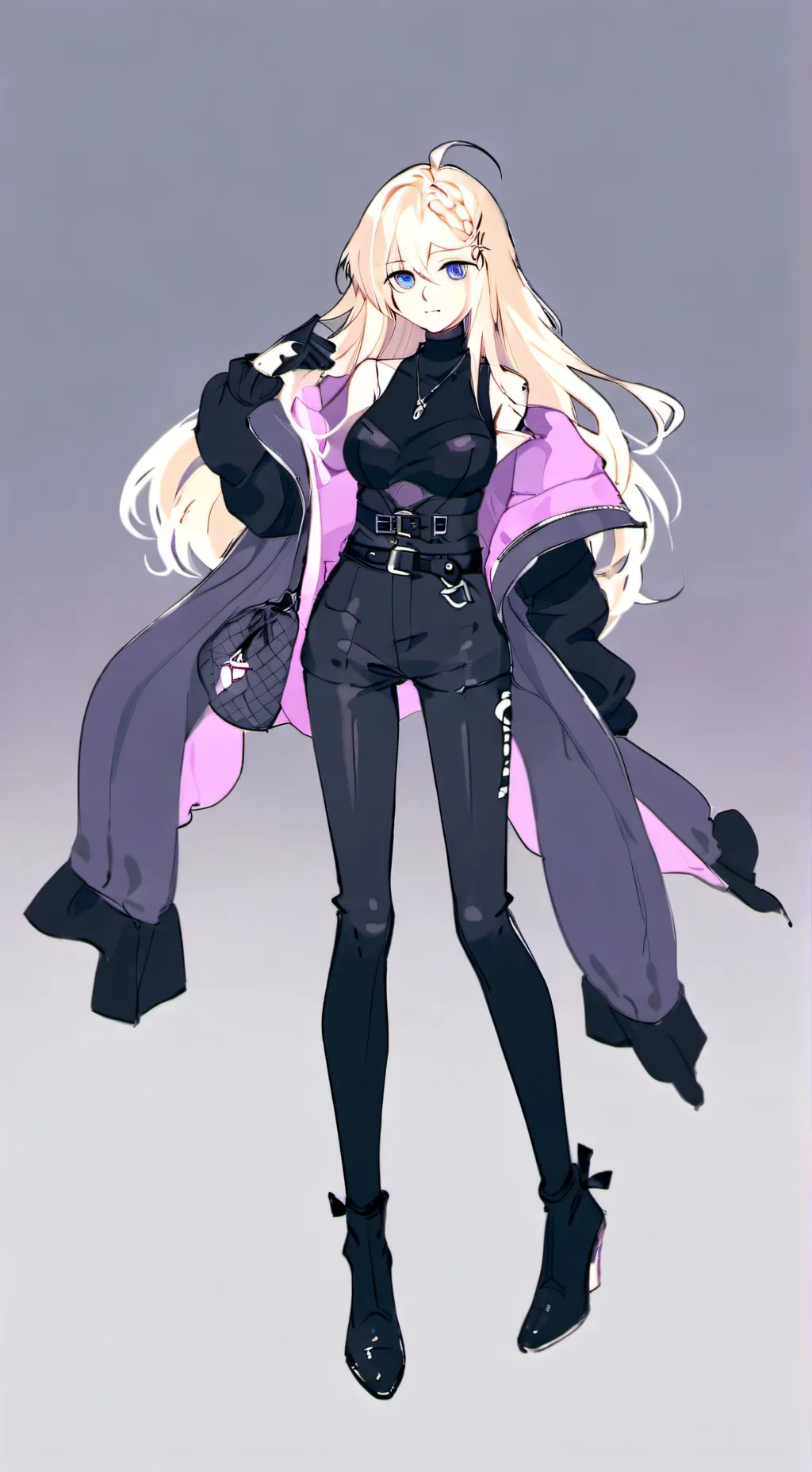 ai character: Luna  background