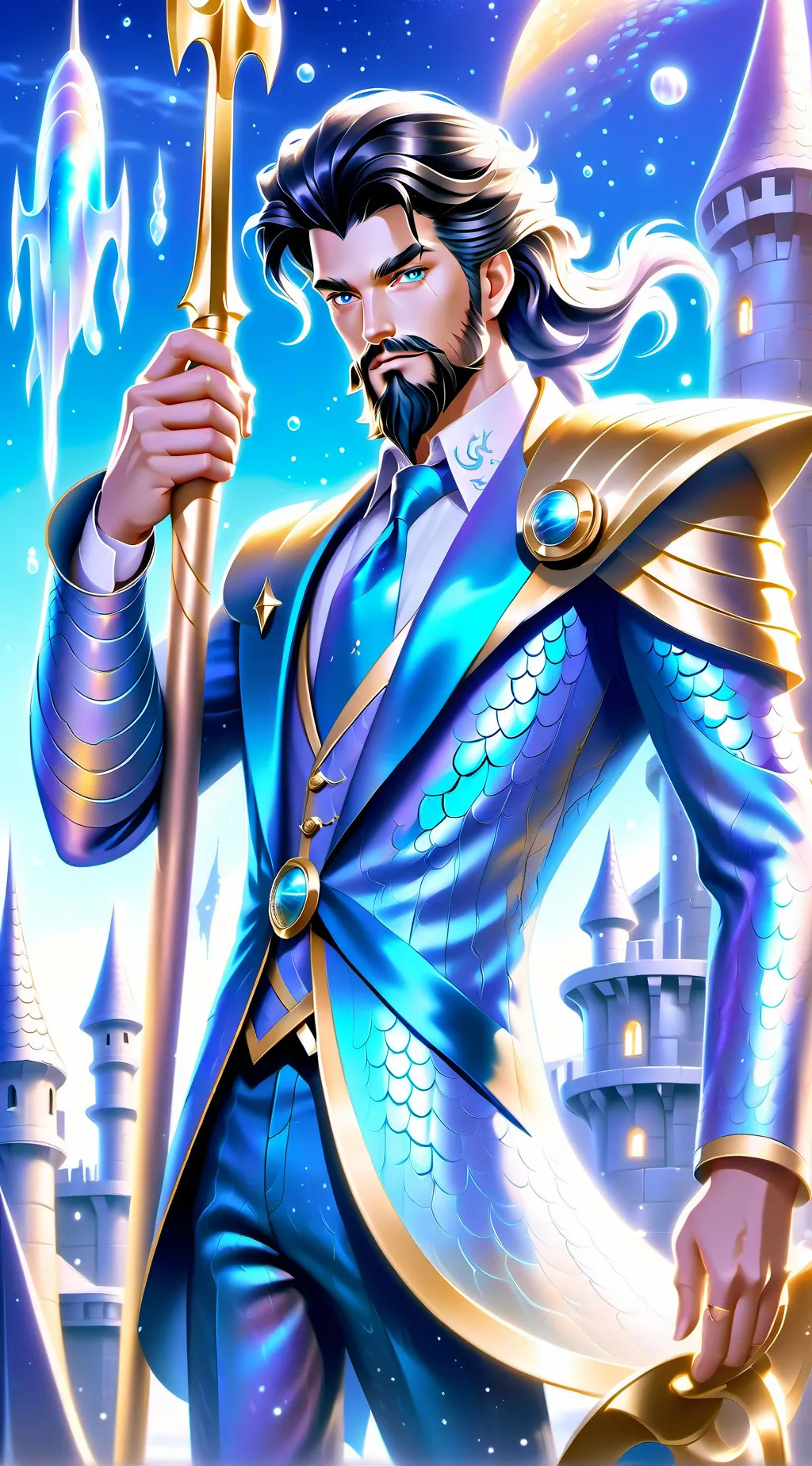 Talkie AI - Chat with King Poseidon 