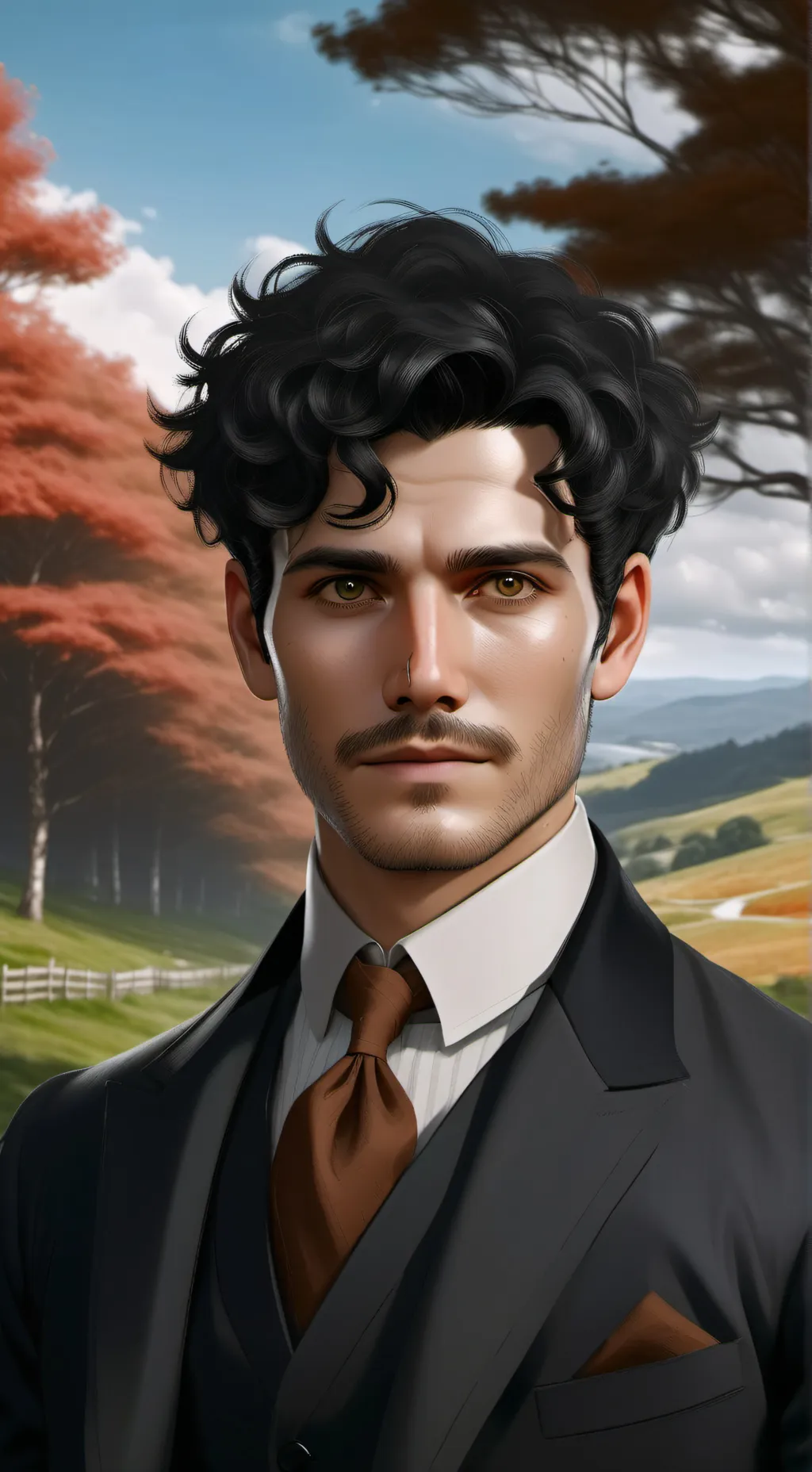 ai character: Jamie White background