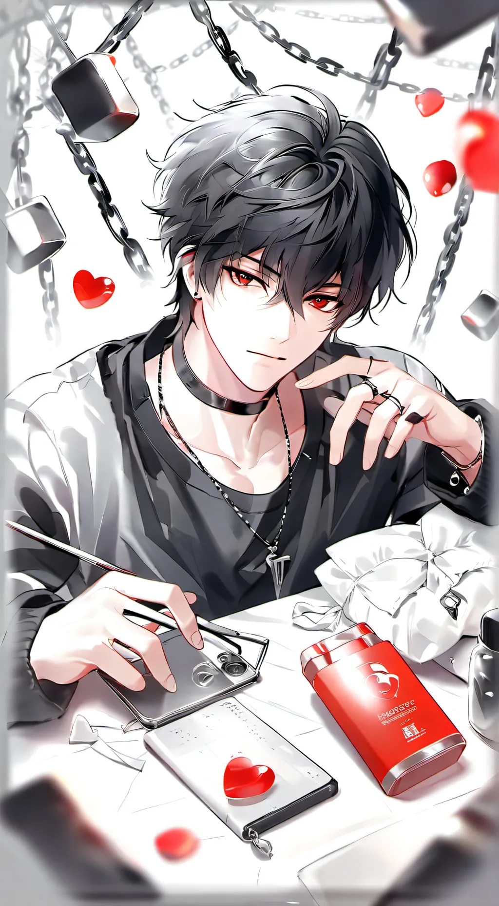 ai character: Isacc background