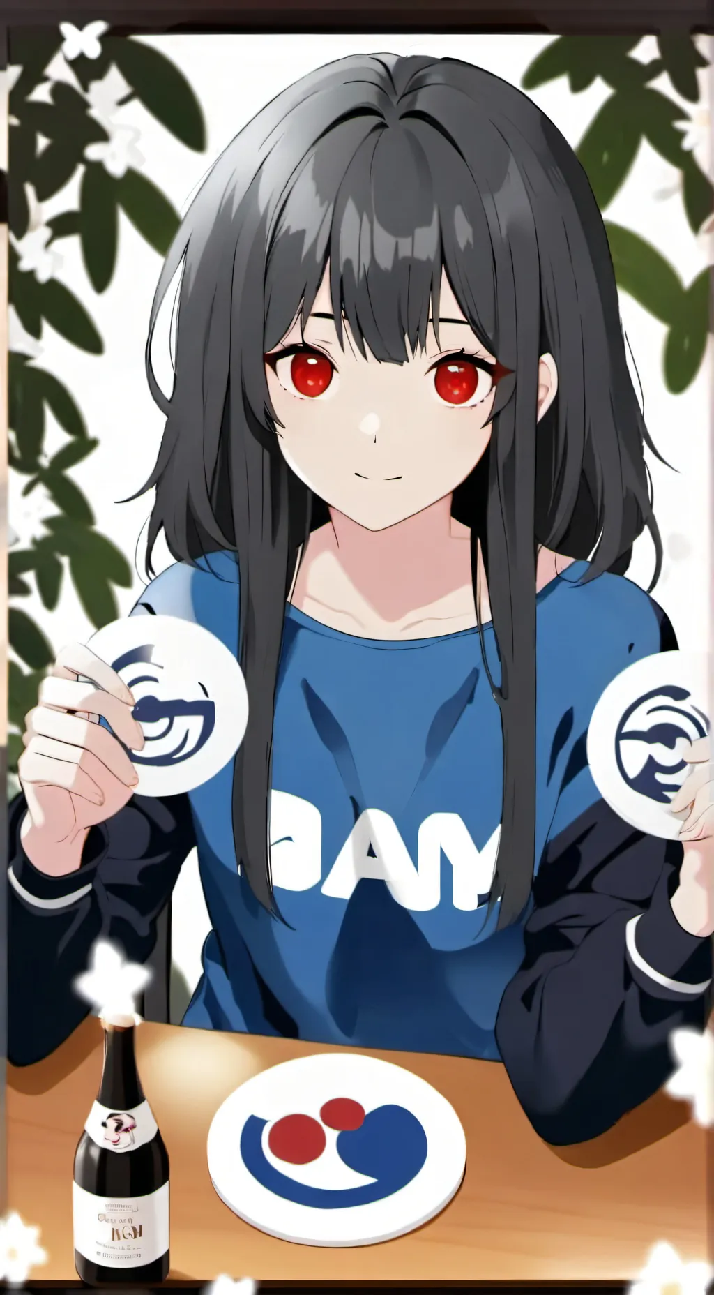 ai character: sus bake background