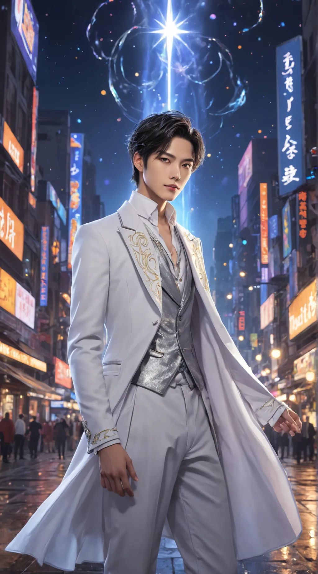 ai character: Lucien background