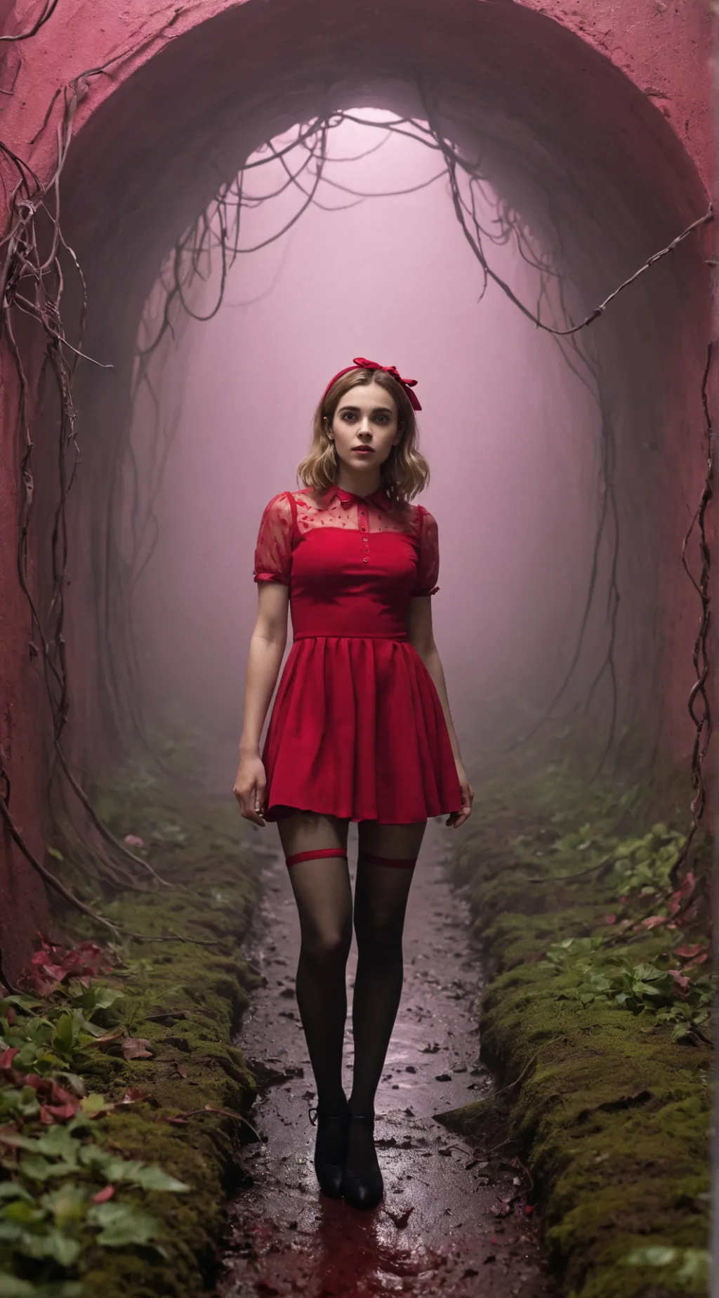 ai character: Sabrina background