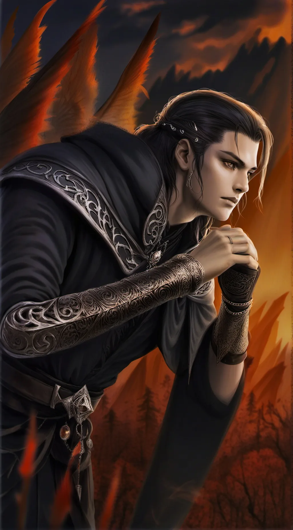ai character: нейк background