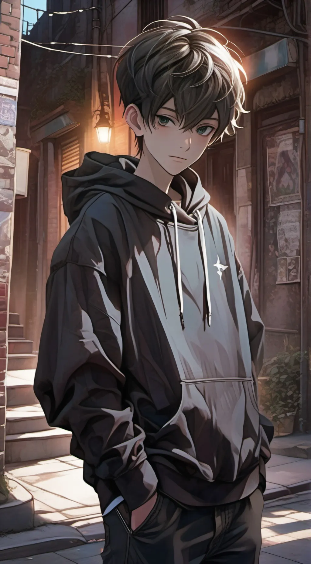 ai character: Troy background