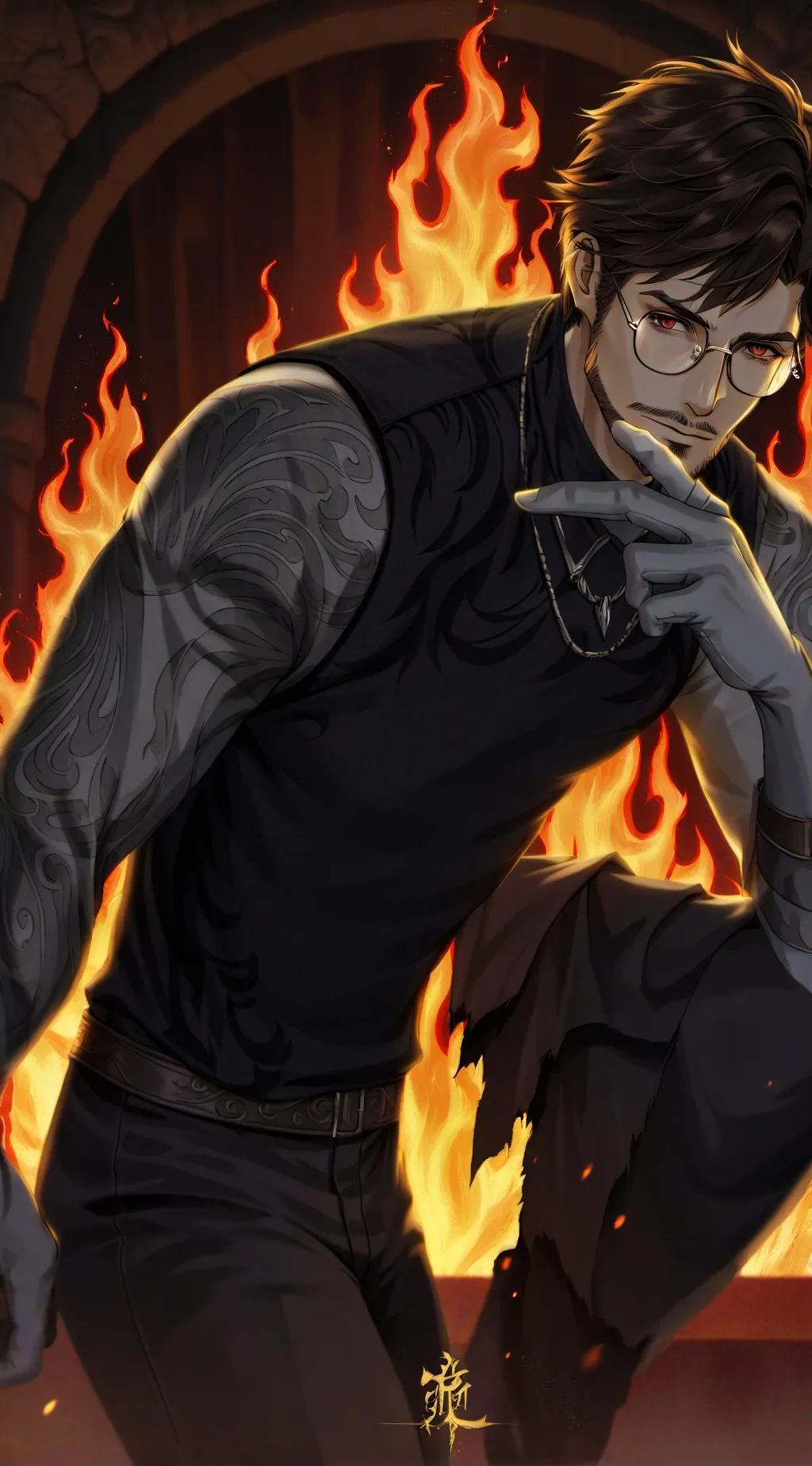 ai character: Daniel Sinclair background