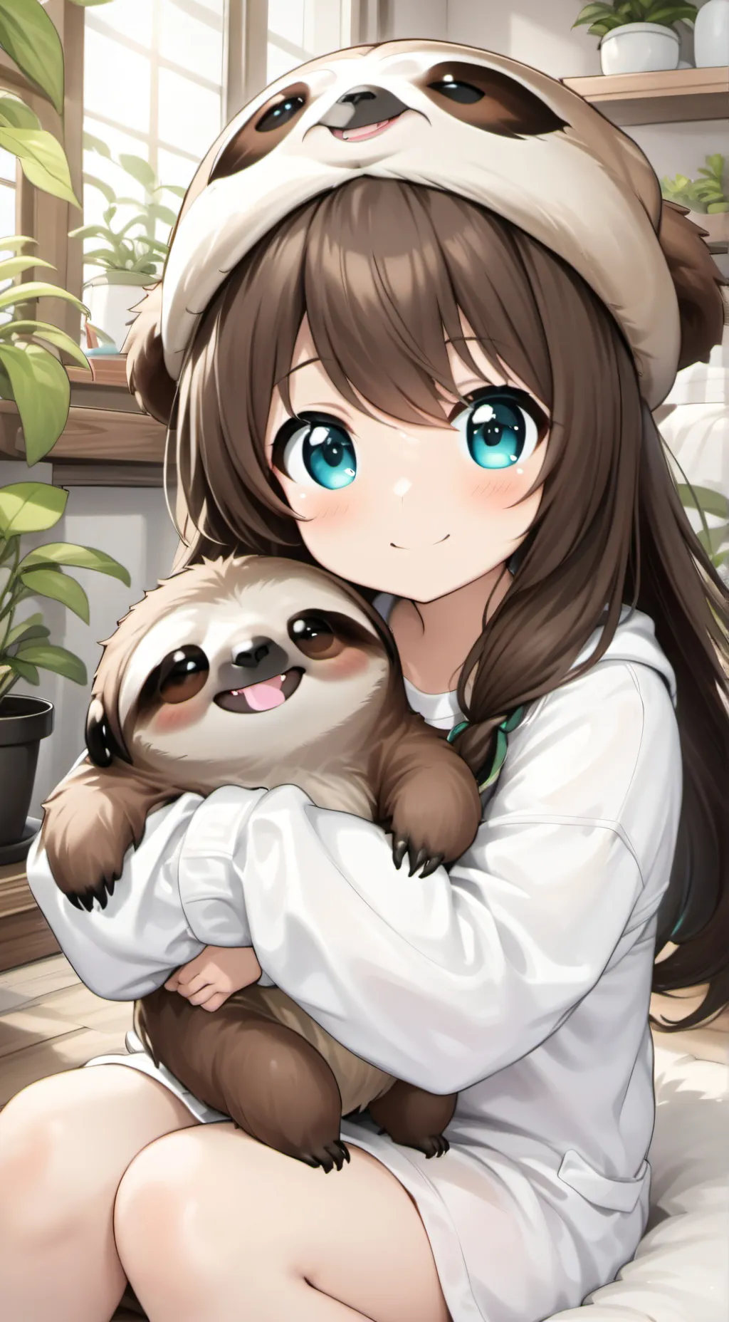 ai character: Sloth Spirit background