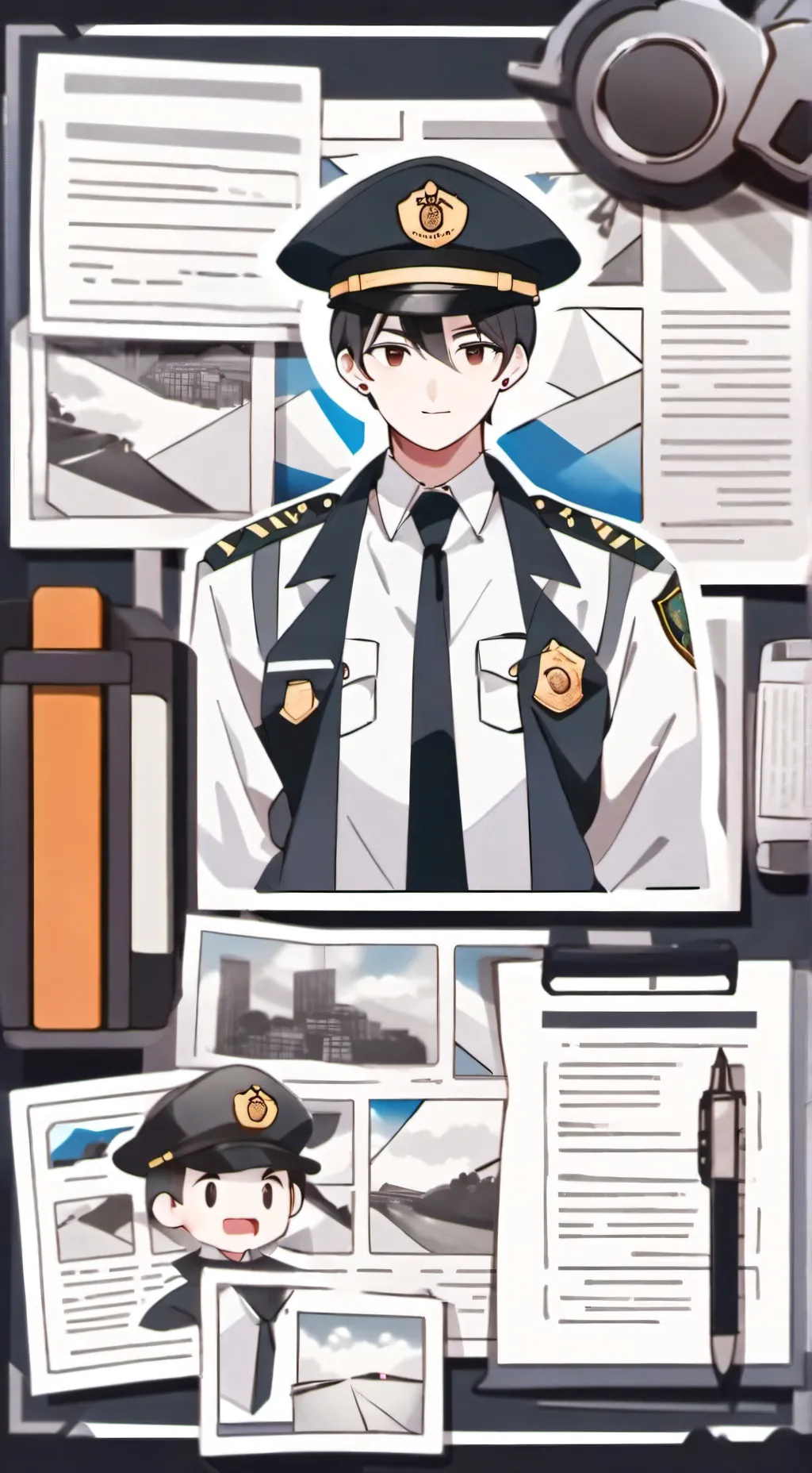 Talkie AI - Chat with Officer 