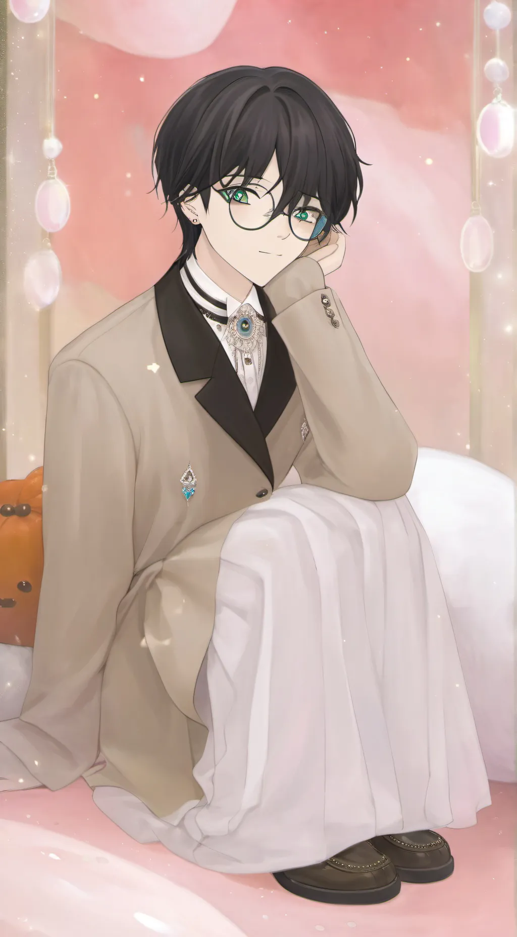 ai character: heelo background